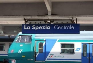 Viagem de trem de La Spezia a Roma