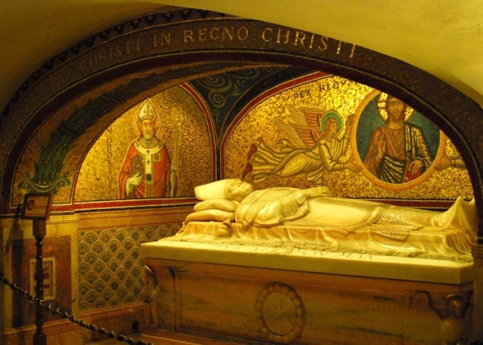 Tesouro na Basílica de São Pedro no Vaticano