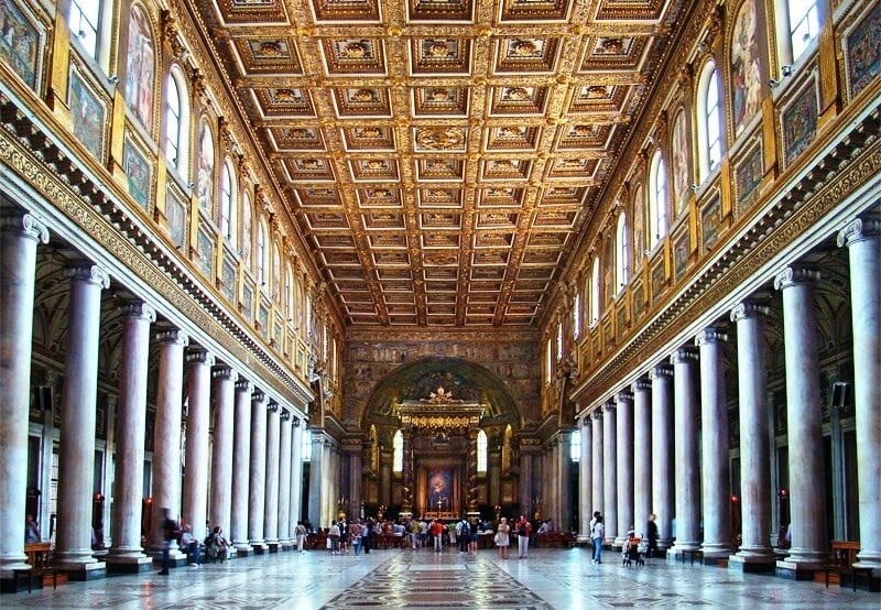 Arquitetura da Basílica de Santa Maria Maior