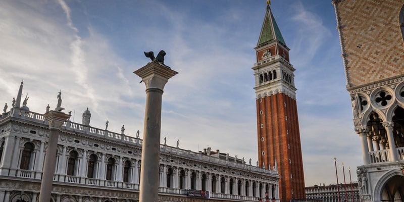 Sobre a Torre Campanille di San Marco em Veneza
