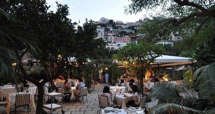 Restaurantes em Positano na Costa Amalfitana