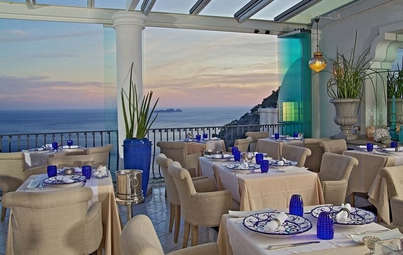 Restaurantes em Positano na Costa Amalfitana