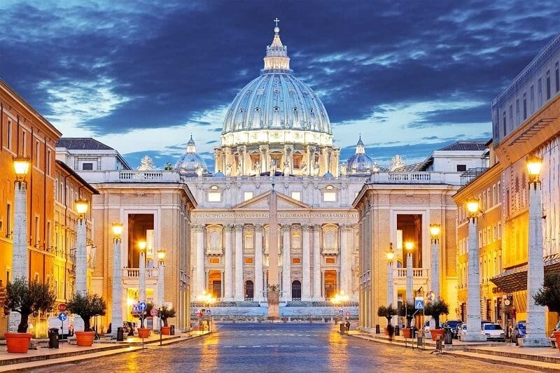 Basílica de São Pedro no Vaticano em Roma