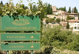 Vinícolas na região de Chianti na Toscana