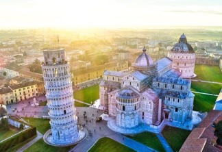 Vista da Torre de Pisa