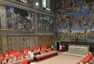 Capela Sistina no Vaticano em Roma
