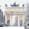 Neve em Milão