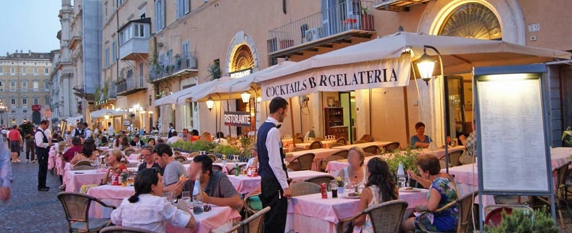  Restaurantes na Piazza Navona em Roma