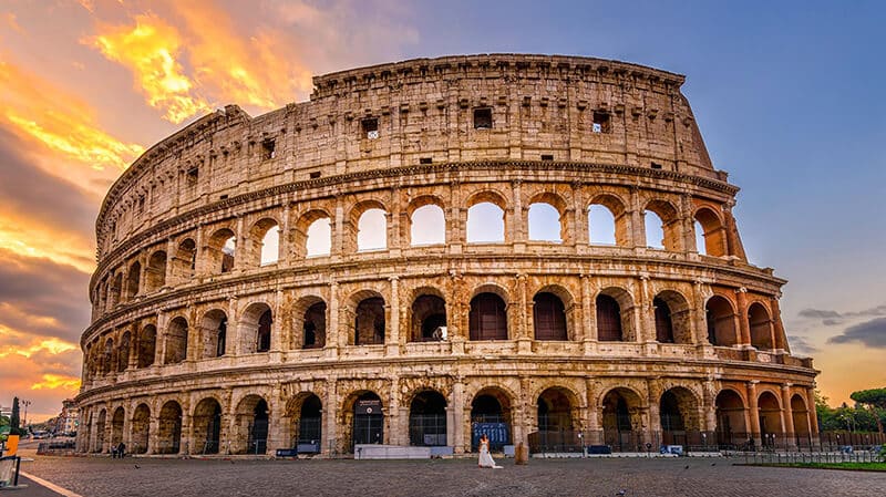 Coliseu de Roma na Itália