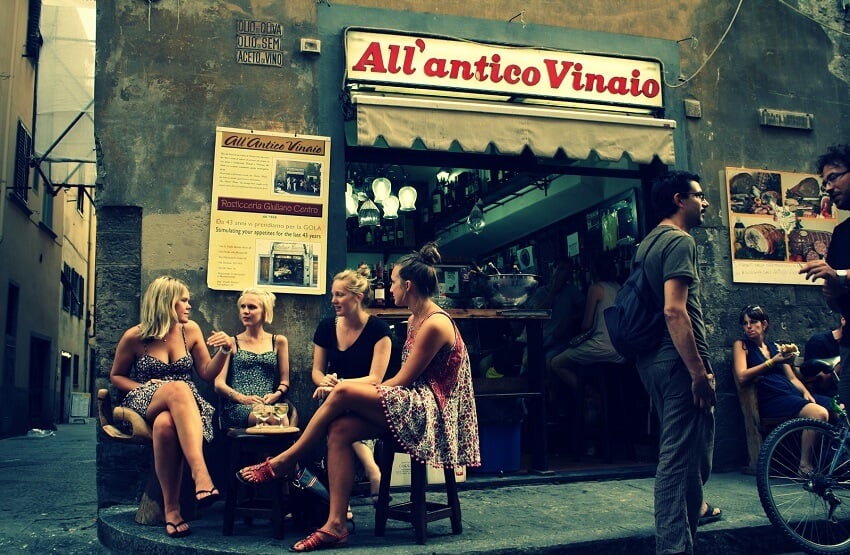  Bar All'Antico Vinaio em Florença