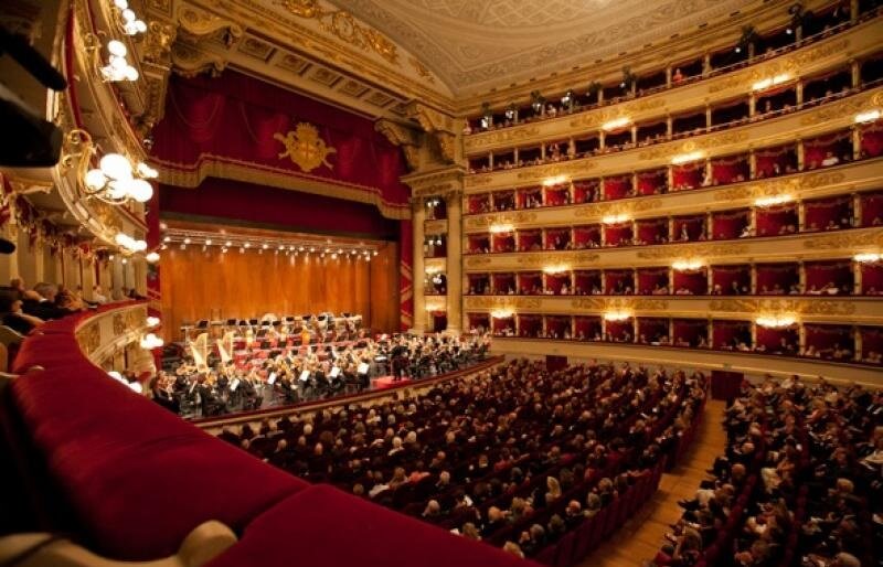 Teatro Alla Scala na cidade de Milão
