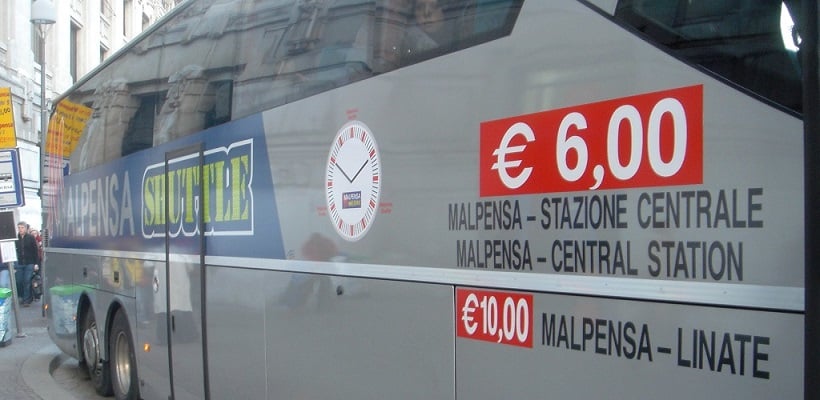 Ônibus em Milão