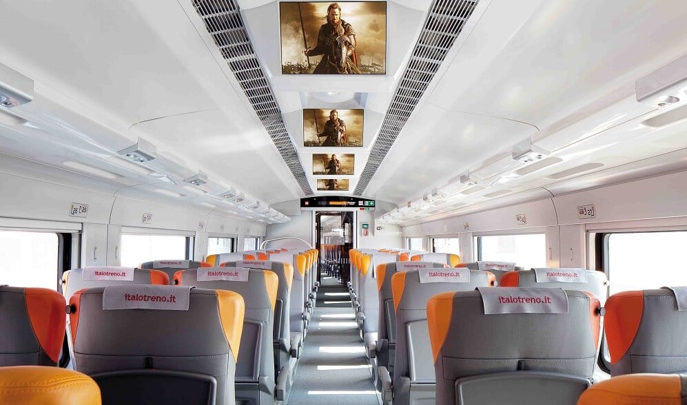  Viagens de trem na Itália