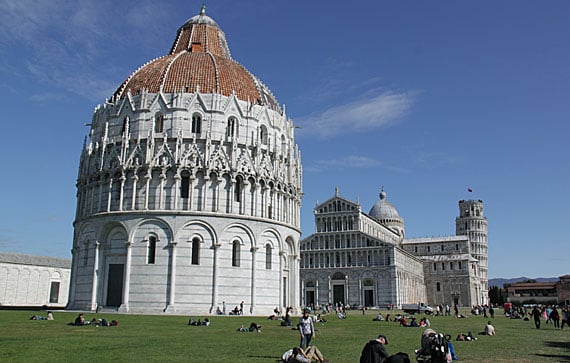 Informações sobre o Batistério de Pisa
