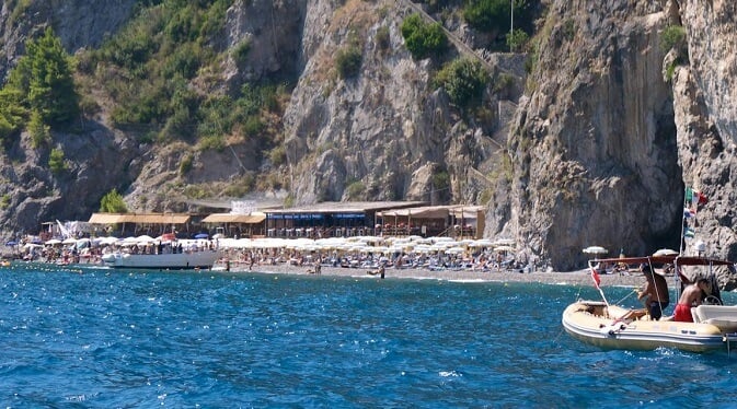 Praias em Ravello na Costa Amalfitana