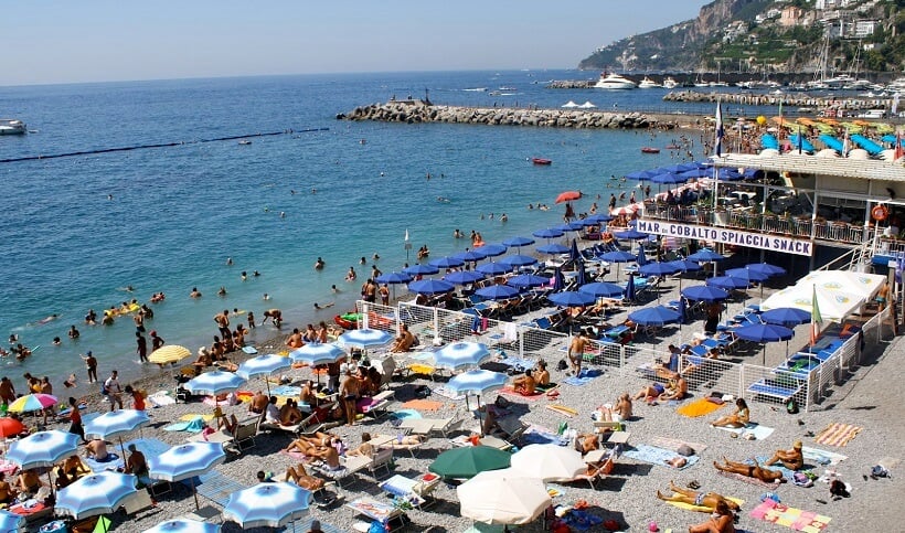 Melhores praias de Ravello na Costa Amalfitana