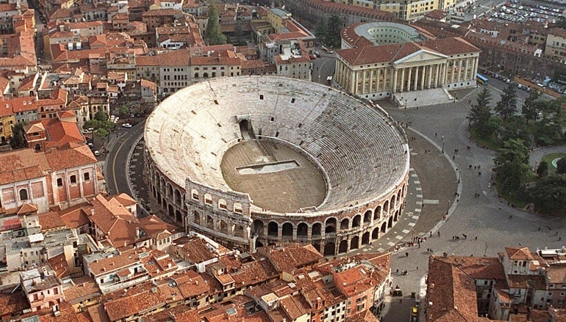Arena de Verona na Itália