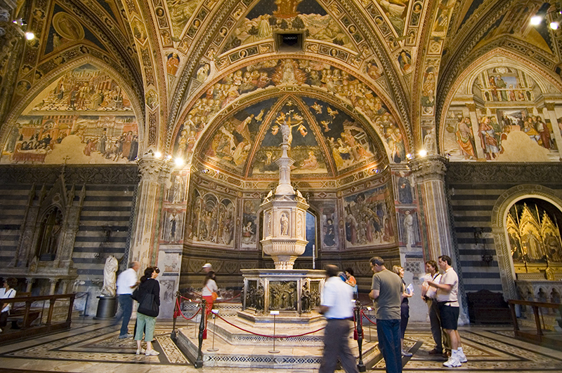 Batistério de San Giovanni em Siena