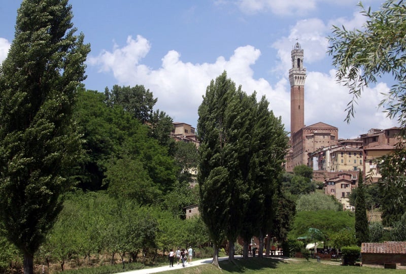 Orto de Pecci em Siena