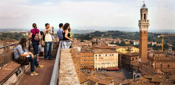 Pontos turísticos em Siena