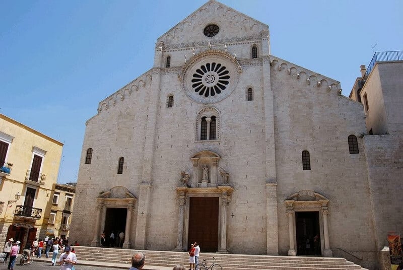 Catedral di San Sabino em Bari na Itália