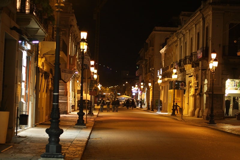 Corso Garibaldi na região da Calábria