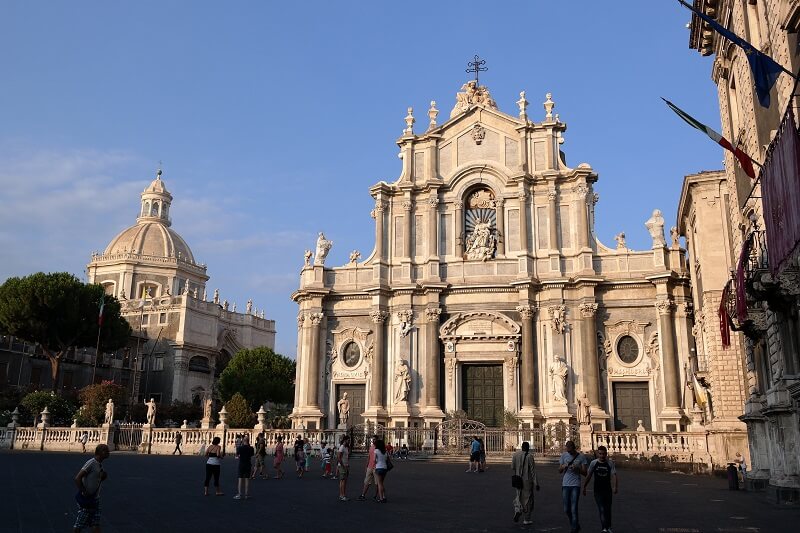 Catedral da cidade de Catania