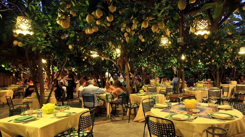 Restaurante Da Paolino Lemon Trees em Capri