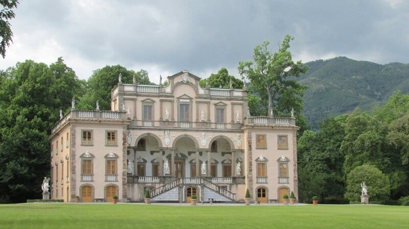 Villa Mansi em Lucca na Itália