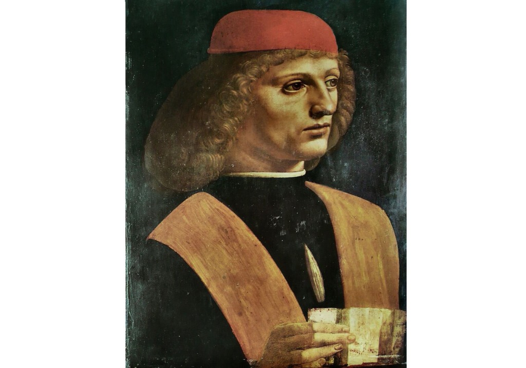Leonardo da Vinci na Pinacoteca de Ambrosiano em Milão