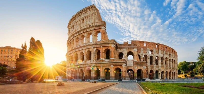 Coliseu em Roma na Itália