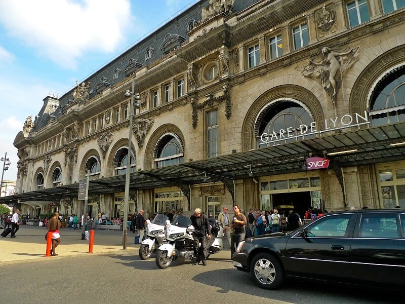 Estação Paris Gare de Lyon na França