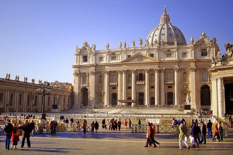 Basílica São Pedro no Vaticano em Roma