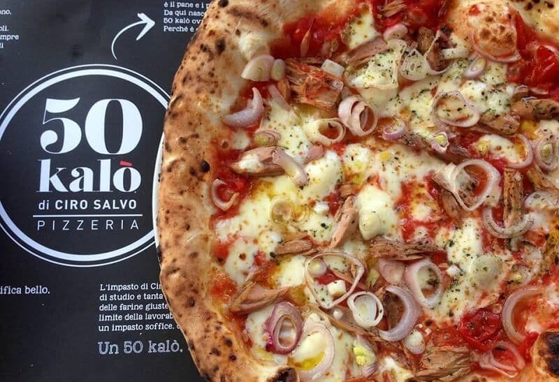 Pizzaria 50 Kàlo di Ciro Salvo na Itália