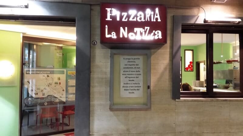 Pizzaria La Notizia 94 na Itália