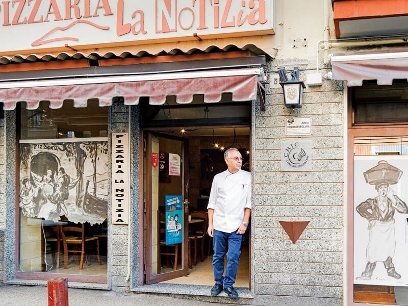 Pizzaria La Notizia 53 na Itália