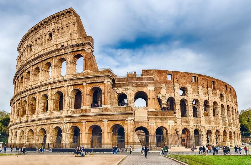 Coliseu de Roma na Itália