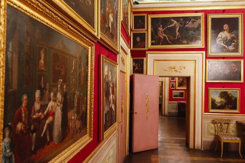 Interior da Casa Martelli em Florença