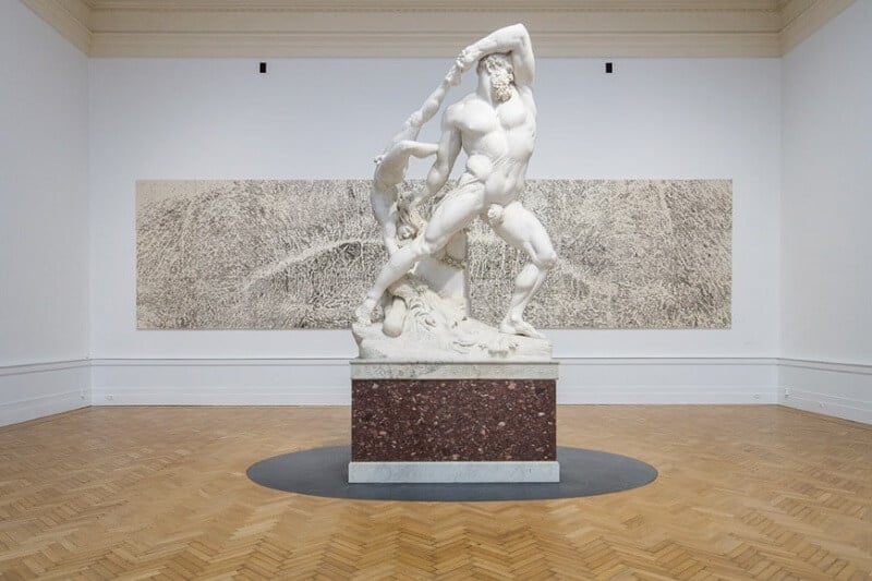Obra de Antonio Canova exposta na Galeria Nacional de Arte Moderna em Roma