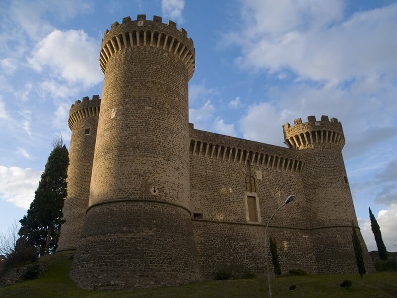 Estrutura da Rocca di Tivoli