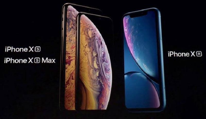iPhones XR, XS e XS Max