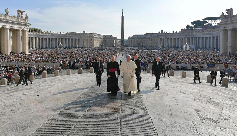 Presença do Papa no Vaticano