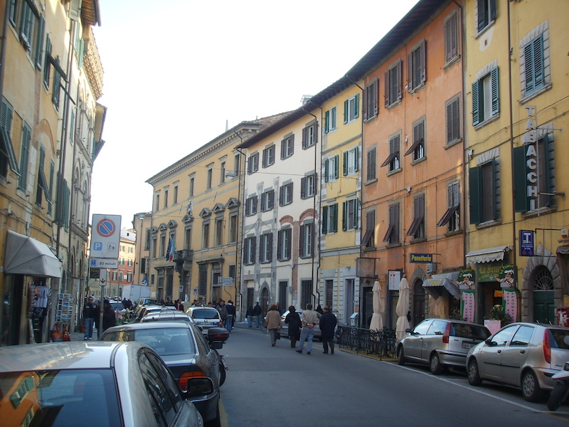 Via Santa Maria em Pisa