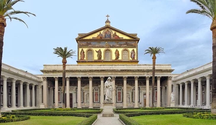  Basílica de São Paulo Extramuros em Roma 