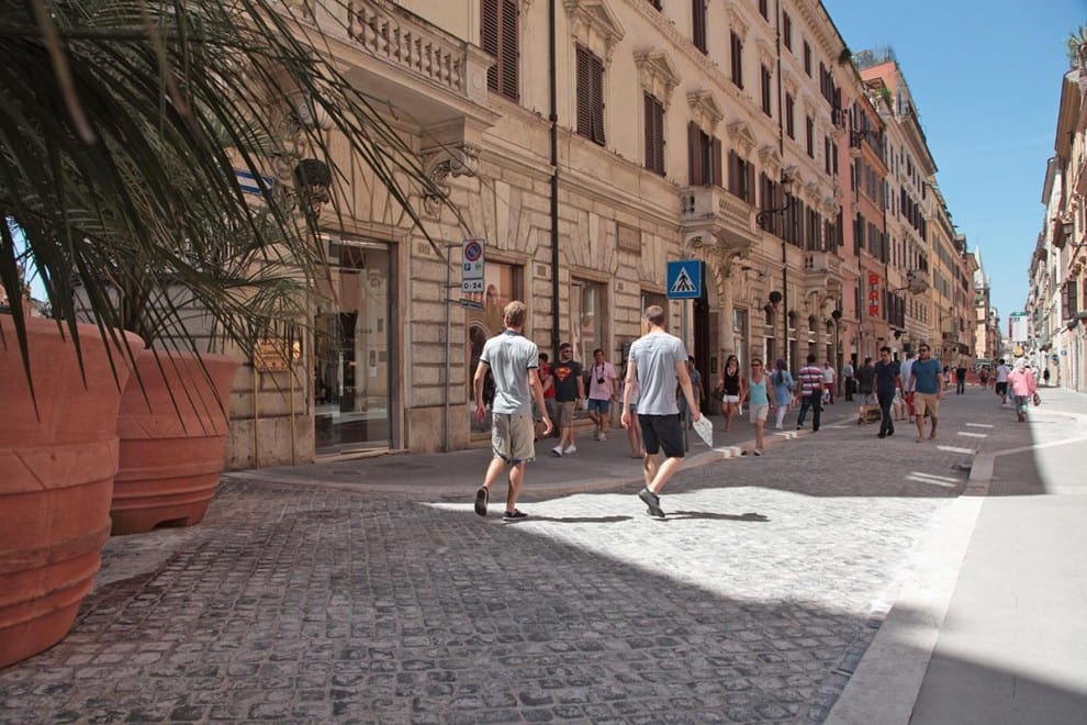 Via del Babuino em Roma