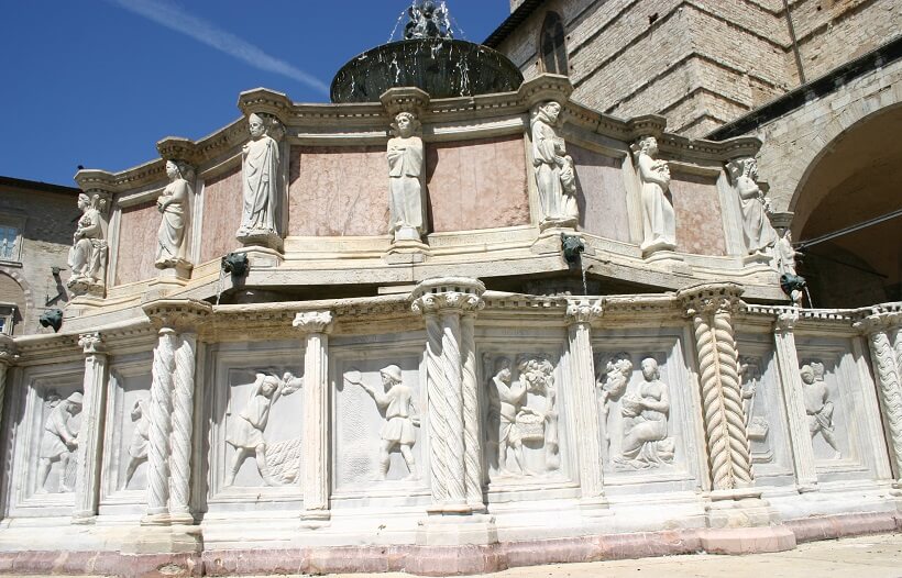 Fontana Maggiore em Perugia 