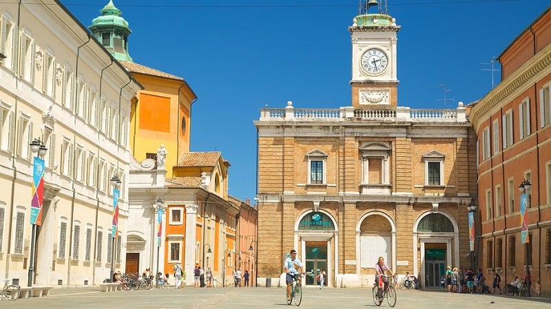 Pontos turísticos em Ravenna