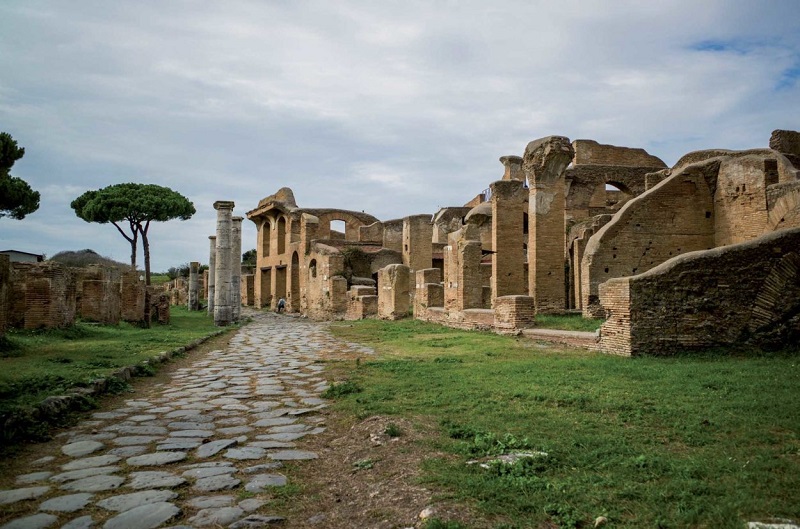 Ostia Antica em Roma