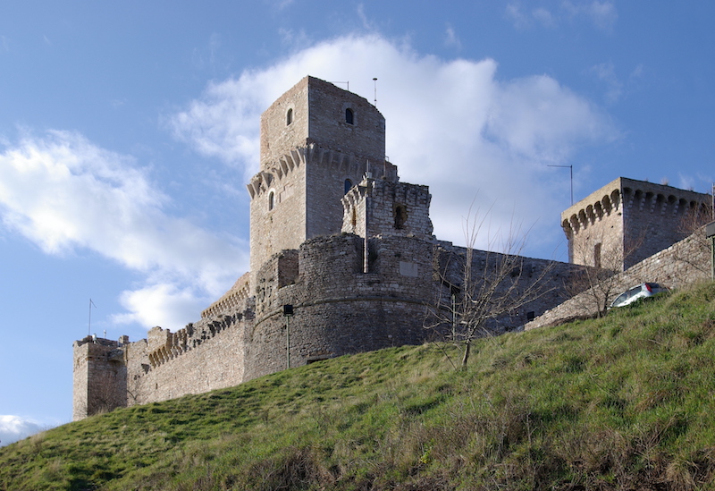 Rocca Maggiore em Assis