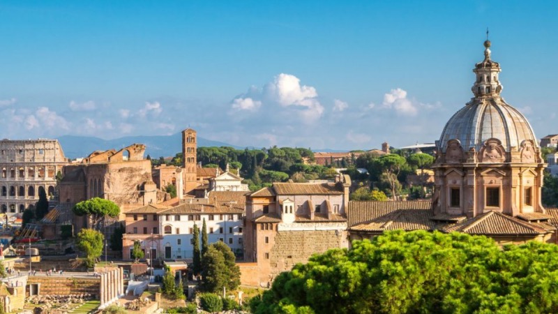 Verão em Roma